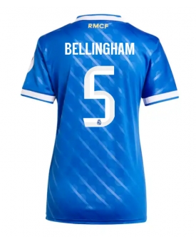Billige Fotballdrakt Real Madrid Jude Bellingham #5 Replika Tredjedrakt Dame 2025-26 Kortermet Billige Fotballdrakt Real Madrid Jude Bellingham #5 Replika Tredjedrakt Dame 2025-26 Kortermet